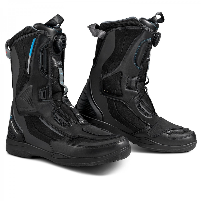 Shima Strato WP schwarzer Motorradstiefel
