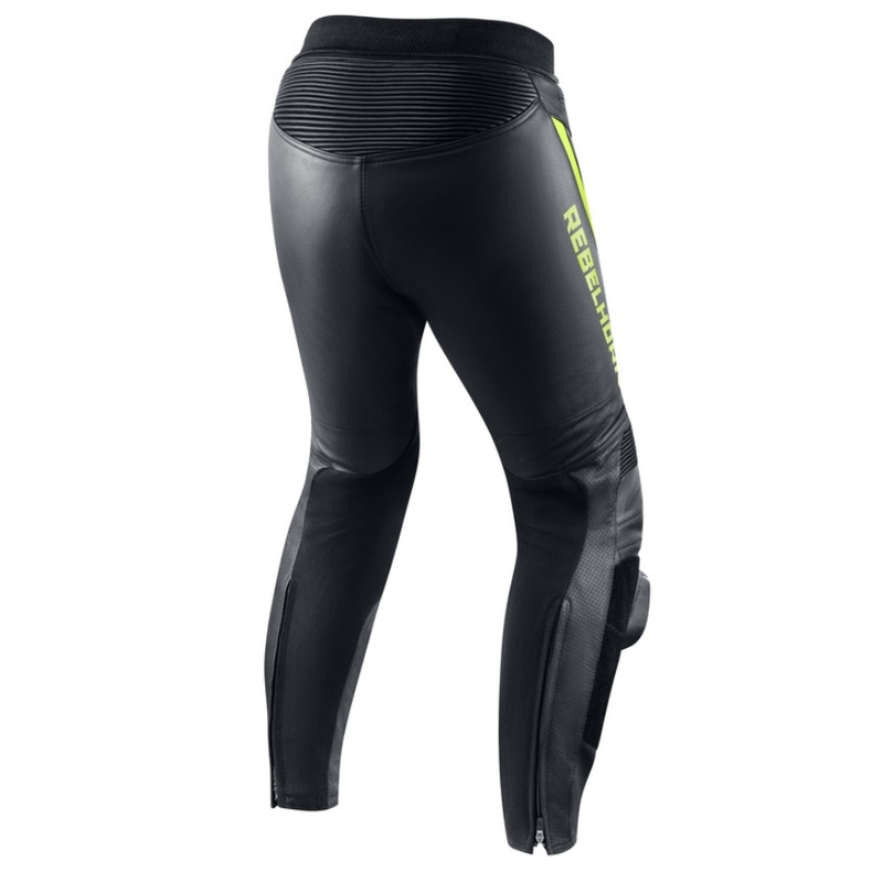 Rebelhorn Fighter Motorradhose schwarz-fluo gelb Ausverkauf