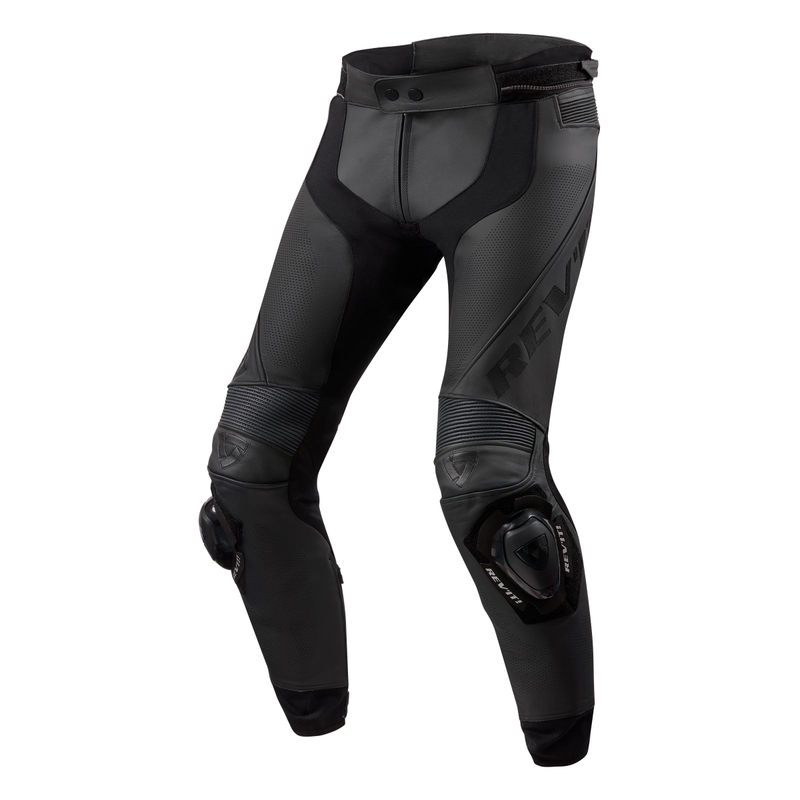 Revit Apex Motorradhose schwarz verlängert