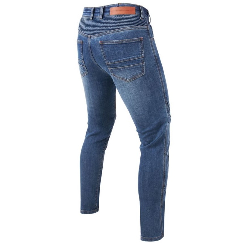 Rebelhorn Eagle III Motorradjeans, gewaschenes Blau