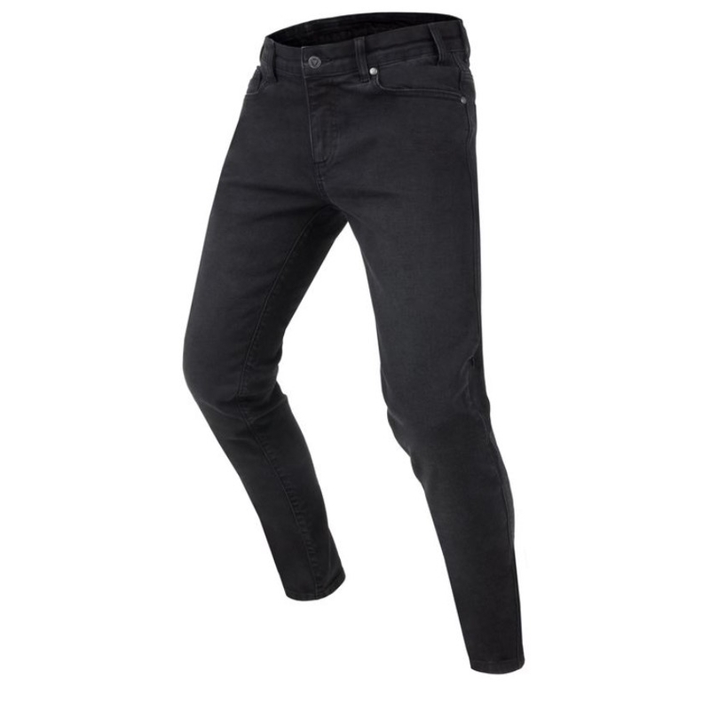 Motorradjeans Rebelhorn Classic III SF gewaschen schwarz Ausverkauf