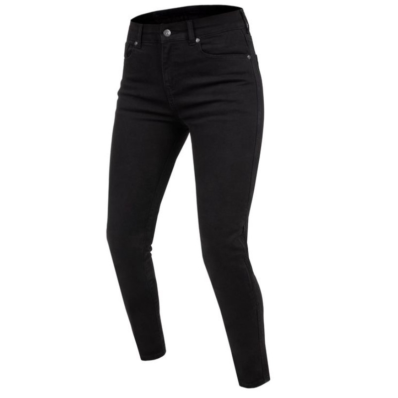 Rebelhorn Classic III SK Schwarze Motorradjeans für Frauen Ausverkauf