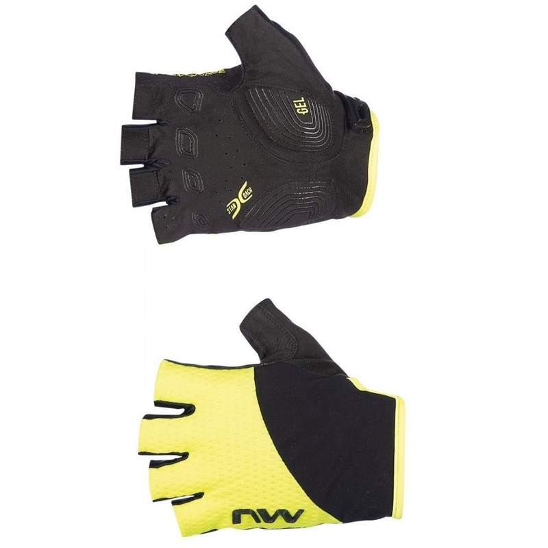 Northwave Fast fluo Handschuhe gelb-schwarz Ausverkauf