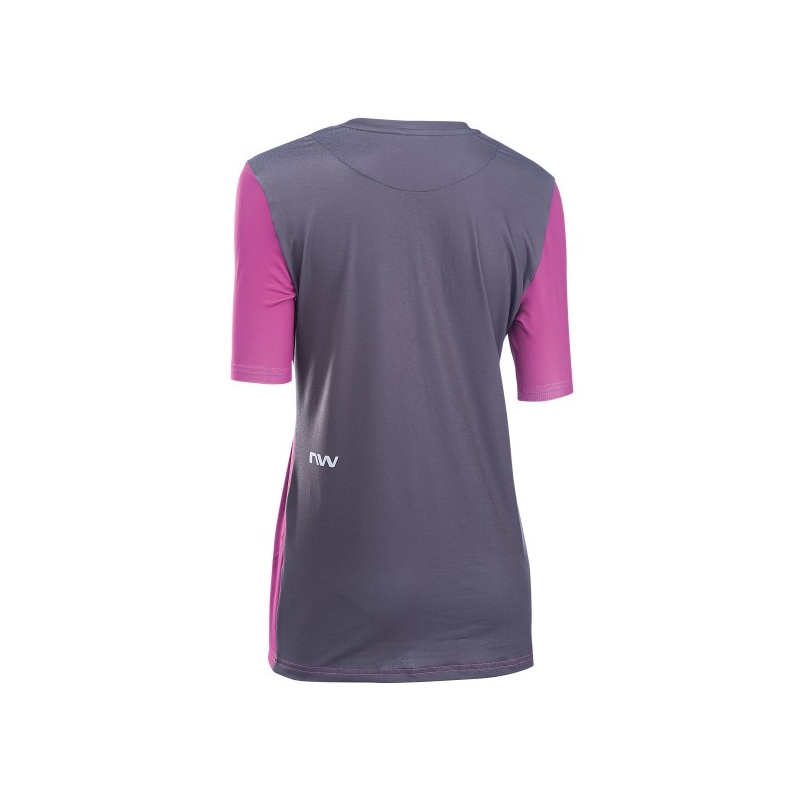 Northwave Xtrail 2 Damen Kurzarmtrikot in Grau und Rosa Ausverkauf