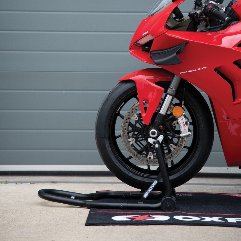 Oxford PADDOCK Motorradständer vorne