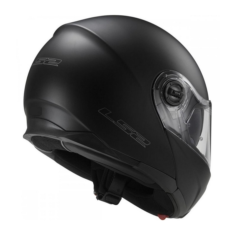 Klappbarer Motorradhelm LS2 FF325 Strobe schwarz matt - Grade II