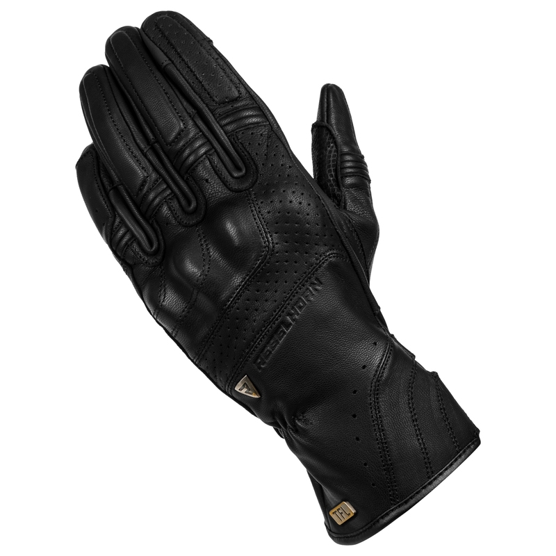 Rebelhorn Runner Motorradhandschuhe perforiert schwarz