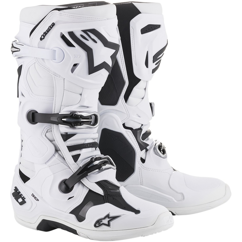 Alpinestars Tech 10 Motorradstiefel weiß