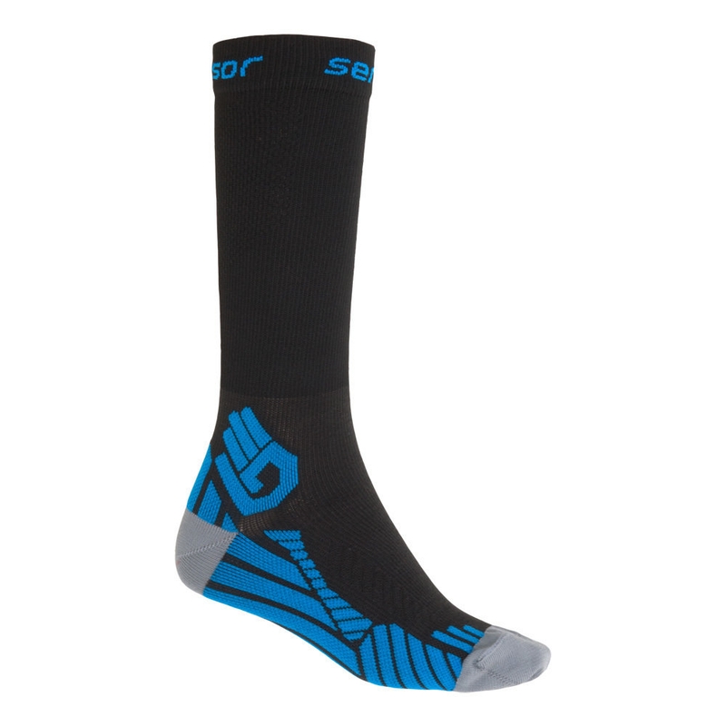 Sensor Compress Socken Schwarz und Blau Ausverkauf