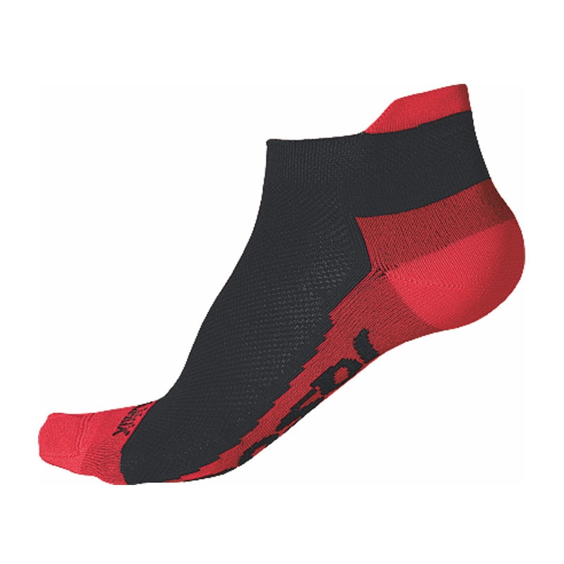 Sensor Race Coolmax Invisible Schwarz und Rot Socken Ausverkauf