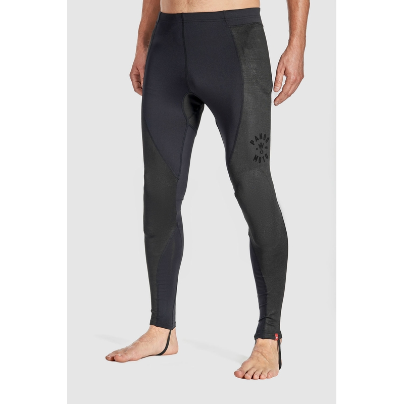 Motorrad-Leggings PANDO MOTO Skin UH 02 schwarz Ausverkauf