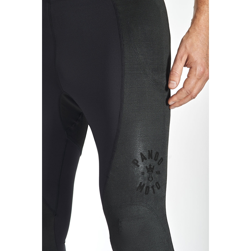 Motorrad-Leggings PANDO MOTO Skin UH 02 schwarz Ausverkauf
