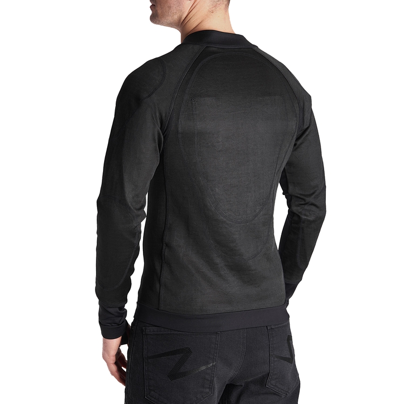 Motorradhemd PANDO MOTO Shell UH schwarz Ausverkauf