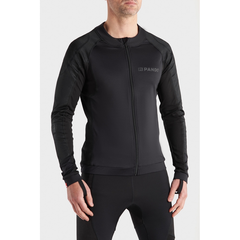 Motorradhemd PANDO MOTO Shell UH schwarz Ausverkauf