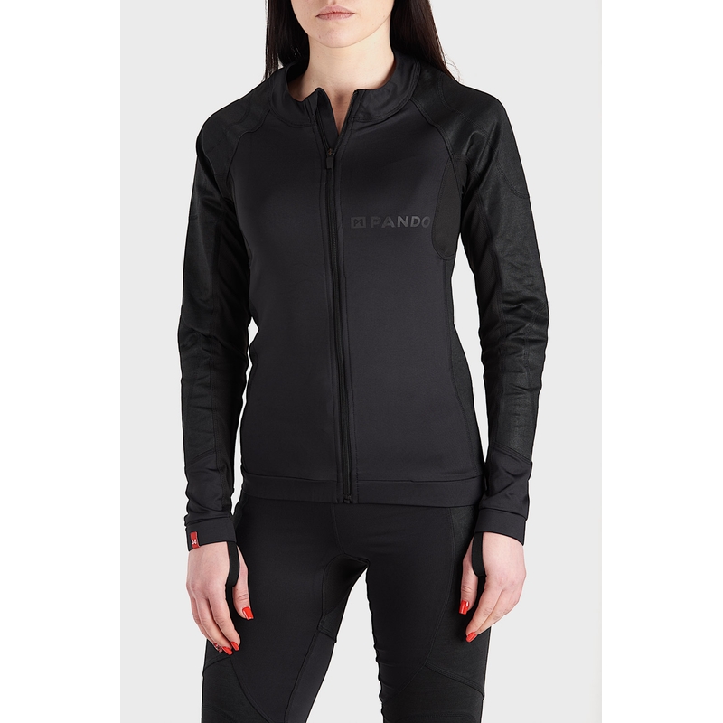 Motorradhemd PANDO MOTO Shell UH schwarz Ausverkauf