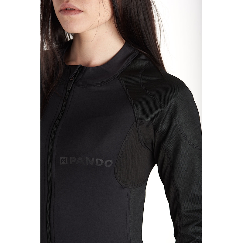 Motorradhemd PANDO MOTO Shell UH schwarz Ausverkauf