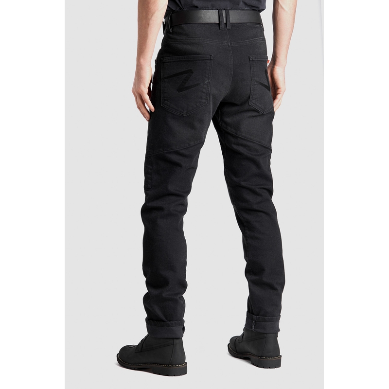 Motorradjeans PANDO MOTO Boss Dyn schwarz Ausverkauf