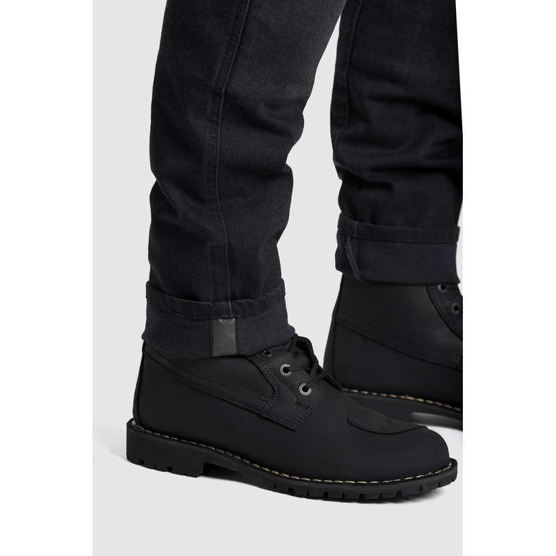 Motorradjeans PANDO MOTO Boss Dyn schwarz Ausverkauf