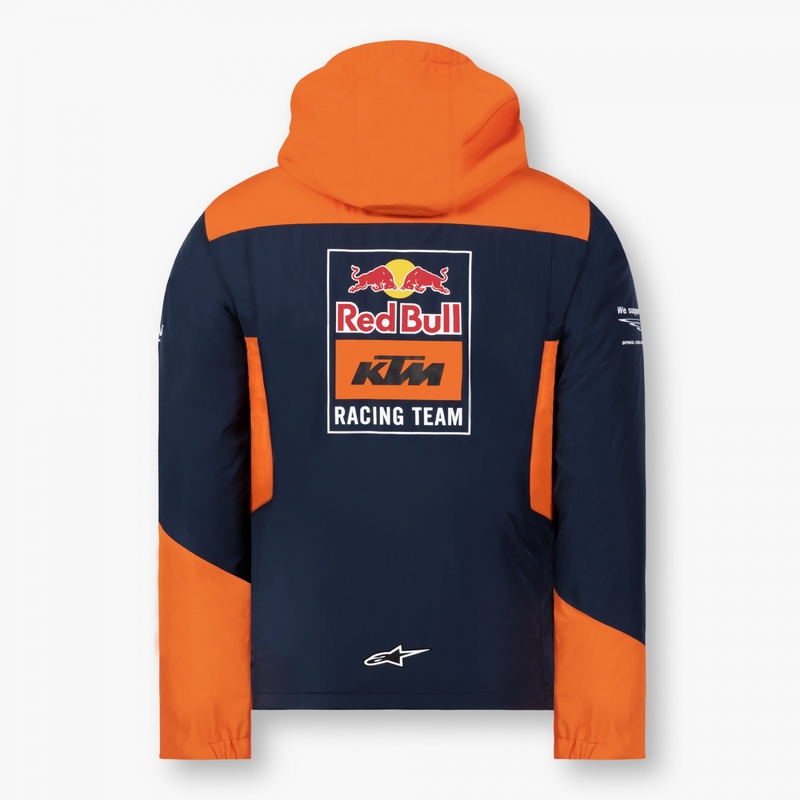 KTM Red Bull Racing Windbreaker Jacke blau-orange Ausverkauf