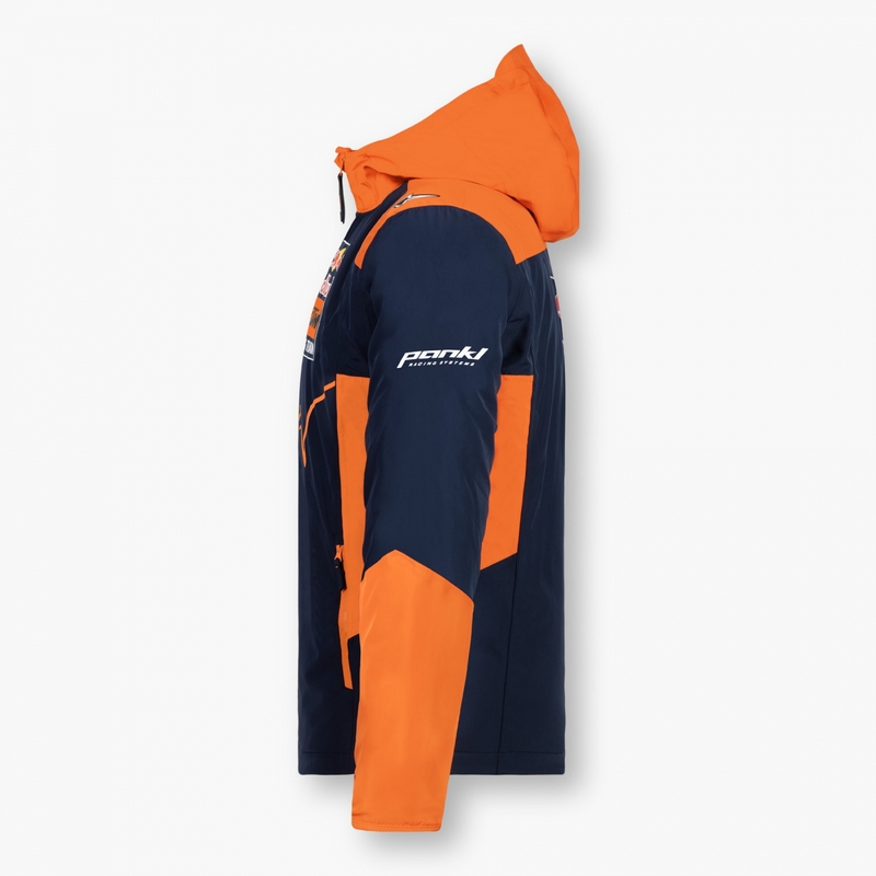 KTM Red Bull Racing Windbreaker Jacke blau-orange Ausverkauf