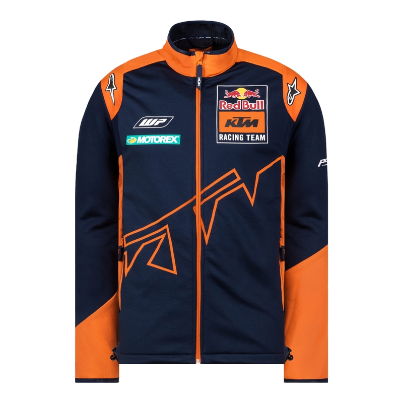 Softshell-Jacke KTM Red Bull Racing 22 blau-orange Ausverkauf