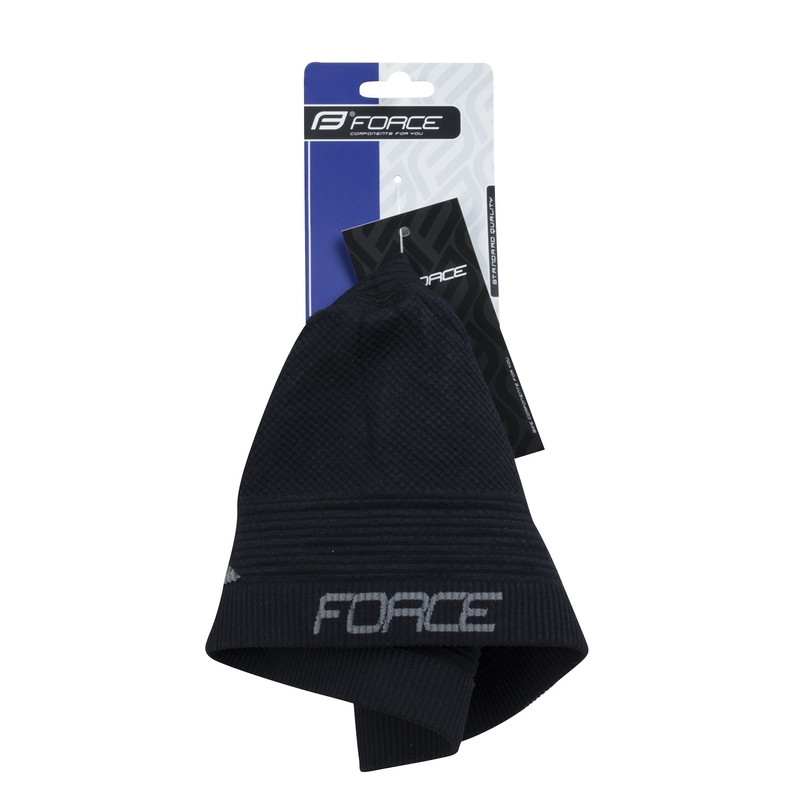 Helmmütze FORCE UNI, schwarz Ausverkauf