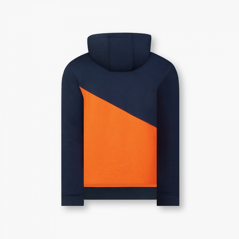 KTM Colourswitch Red Bull Zip Kinder Sweatshirt blau-orange Ausverkauf