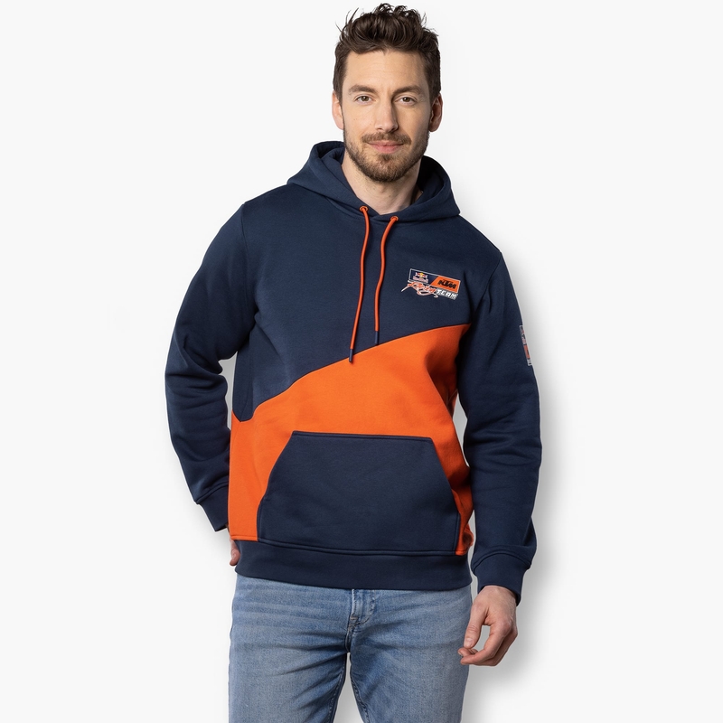 Kapuze KTM Red Bull Racing Colourswitch blau-orange