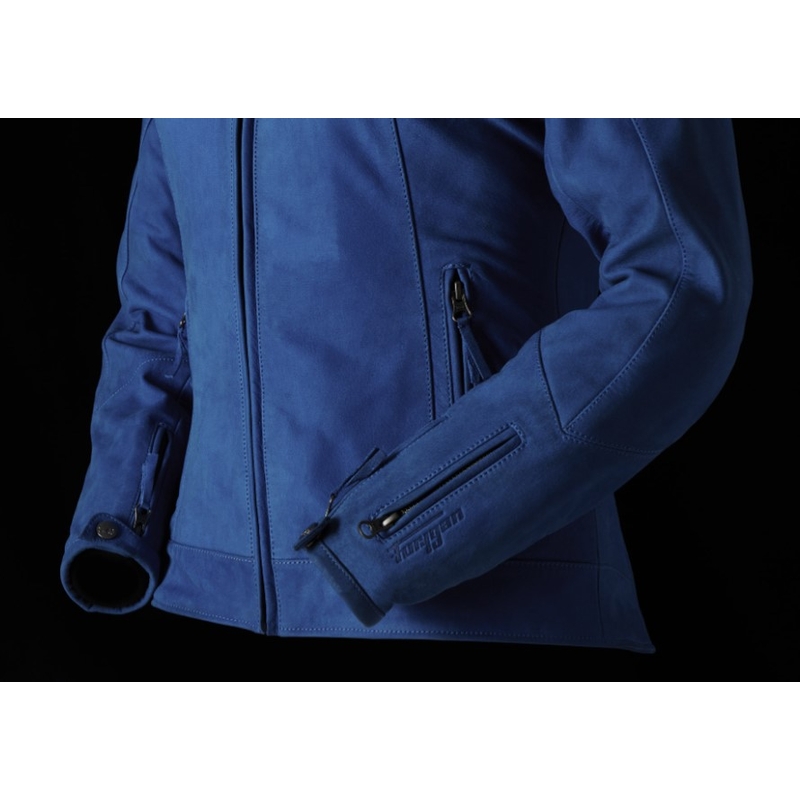 Furygan Debbie Damen Motorradjacke Blau