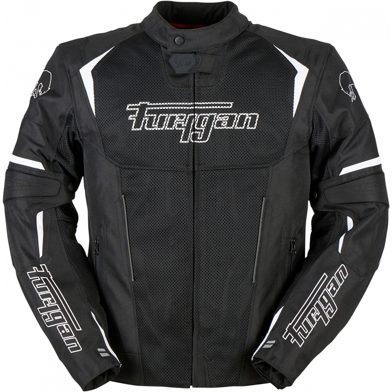 Furygan Ultra Spark Vented 3-in-1 Motorradjacke in Weiß und Schwarz Ausverkauf