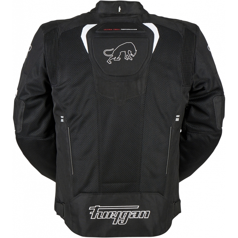 Furygan Ultra Spark Vented 3-in-1 Motorradjacke in Weiß und Schwarz Ausverkauf