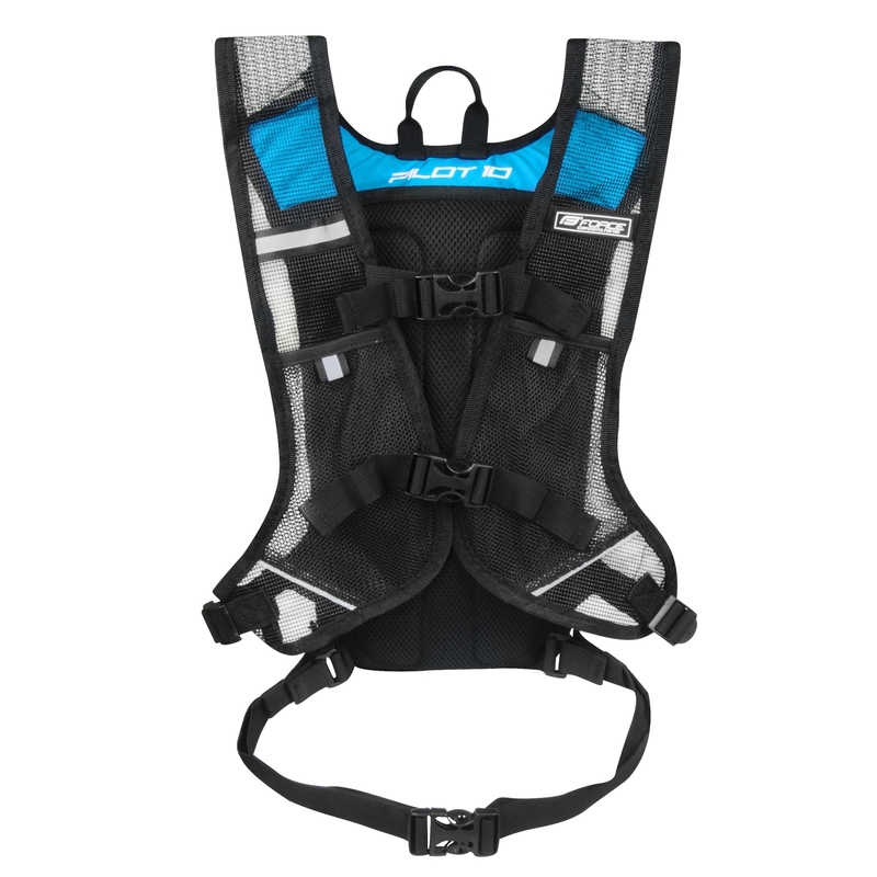 Radfahren Rucksack FORCE Pilot 10 l fluo gelb Ausverkauf