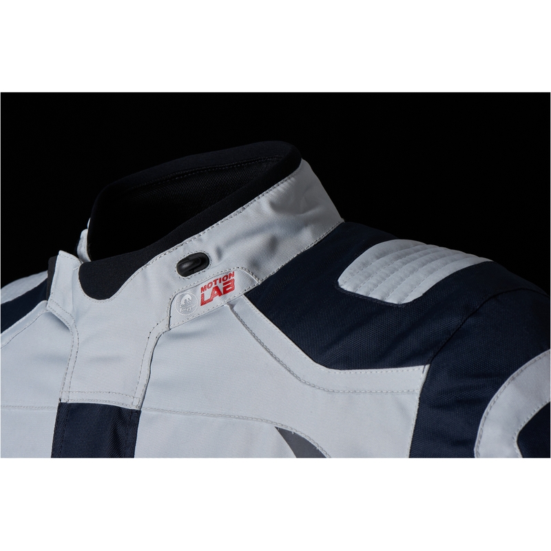Furygan Apalaches blau-grau-rote Motorradjacke