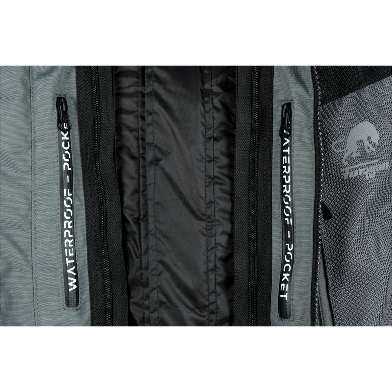 Furygan Apalaches Vented 2-in-1 Grau-Rot-Schwarz Motorradjacke