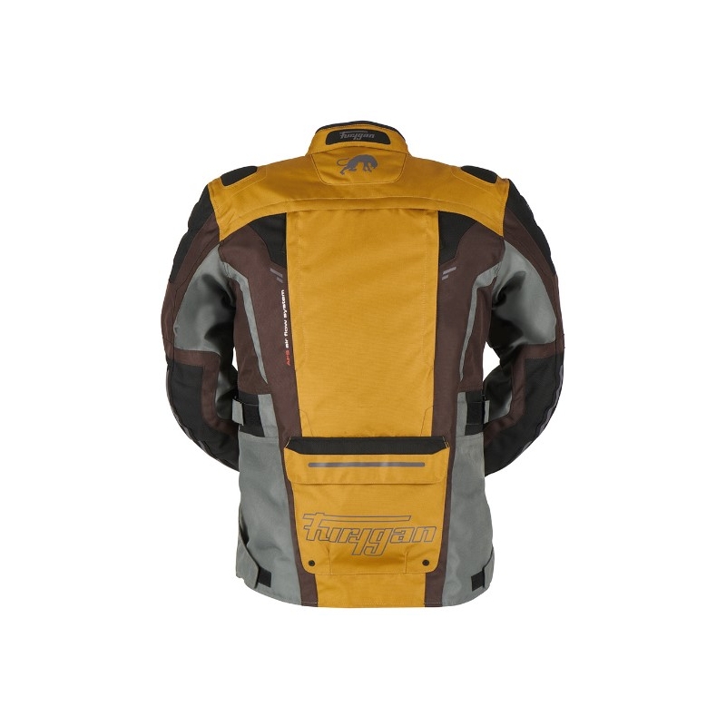 Furygan Brevent 3-in-1 Motorradjacke grau-braun