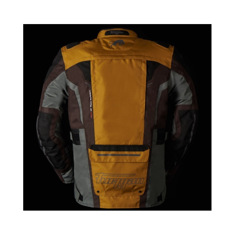 Furygan Brevent 3-in-1 Motorradjacke grau-braun