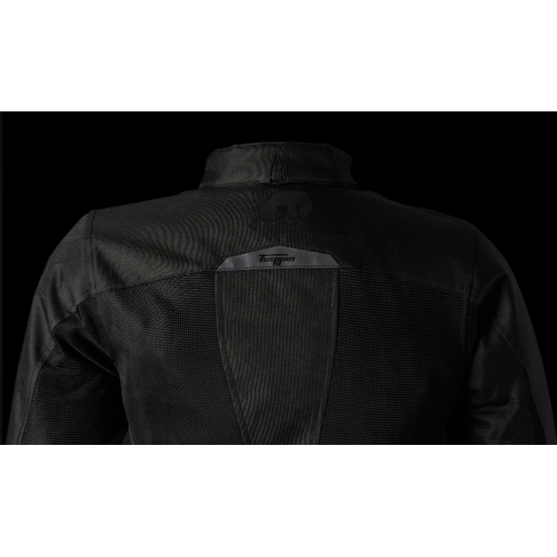 Damen Furygan Genesis Mistral Lady Evo 3 Schwarz Motorrad Jacke