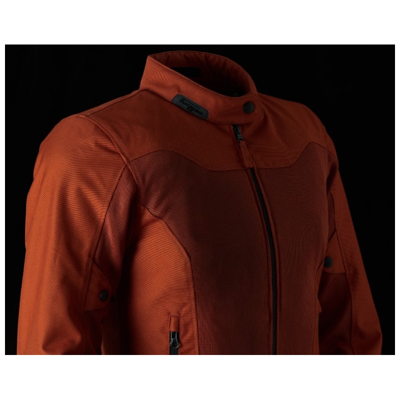 Furygan Genesis Mistral Lady Evo 3 Motorradjacke Rot
