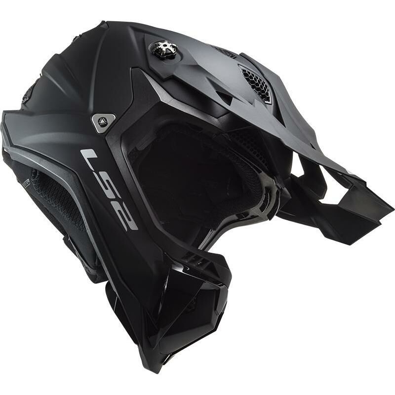Motocross Helm LS2 MX700 Subverter Noir schwarz