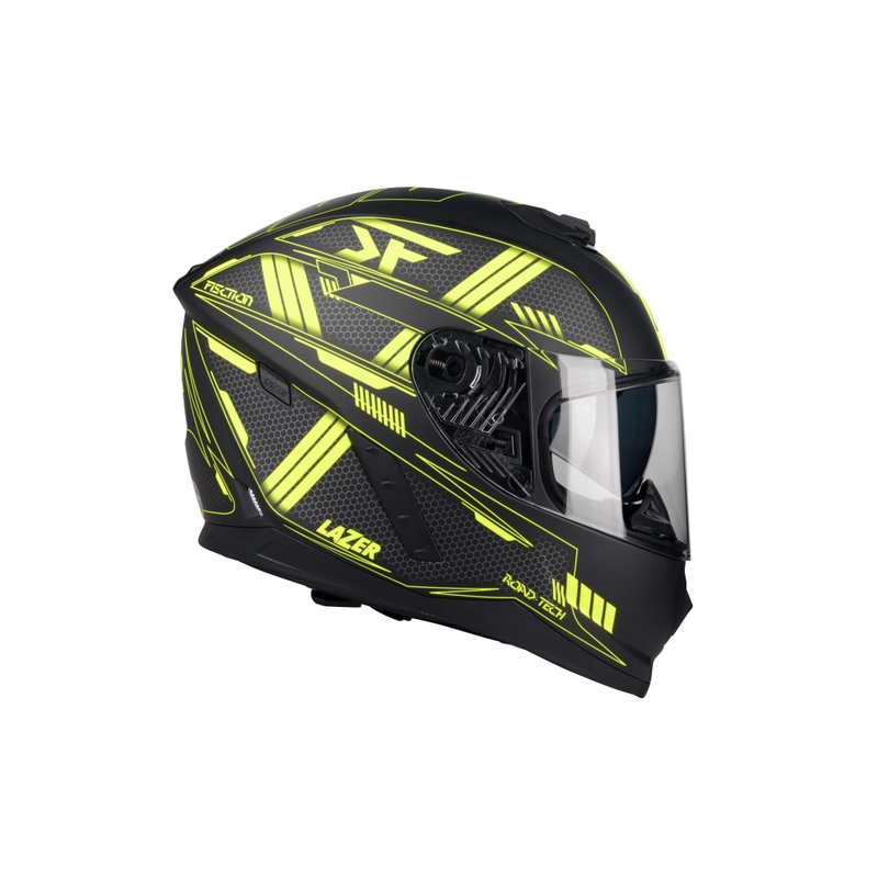 Integral Motorradhelm Lazer Rafale Evo MM Roadtech schwarz-fluo gelb