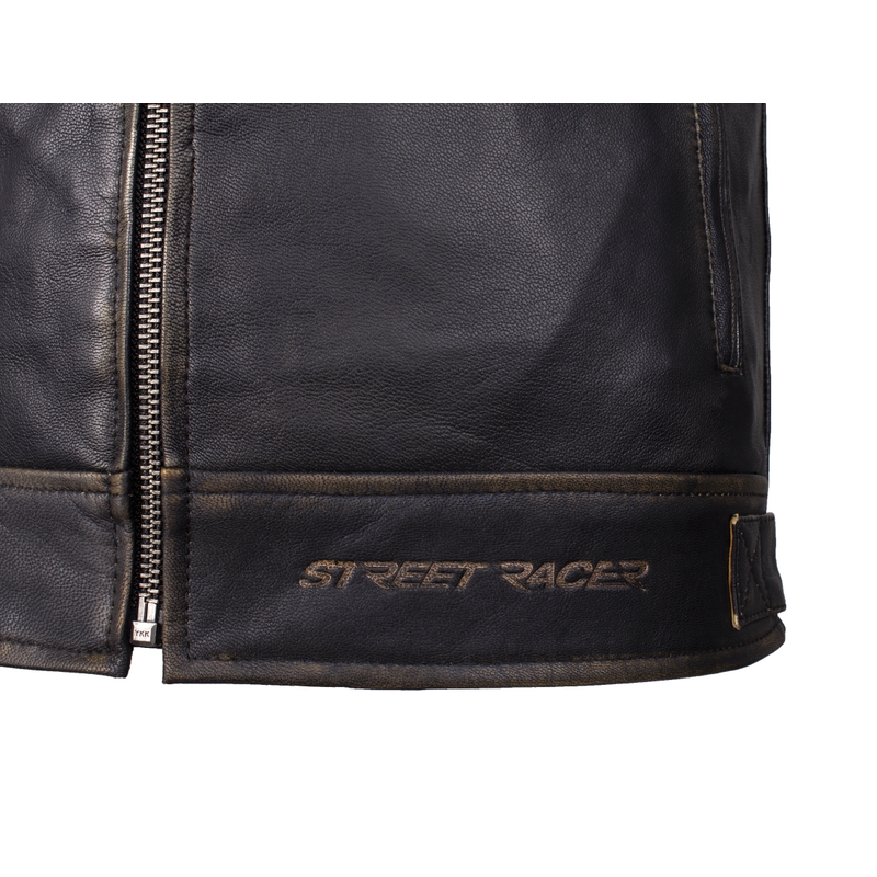 Street Racer Tribe Retro-Motorradjacke