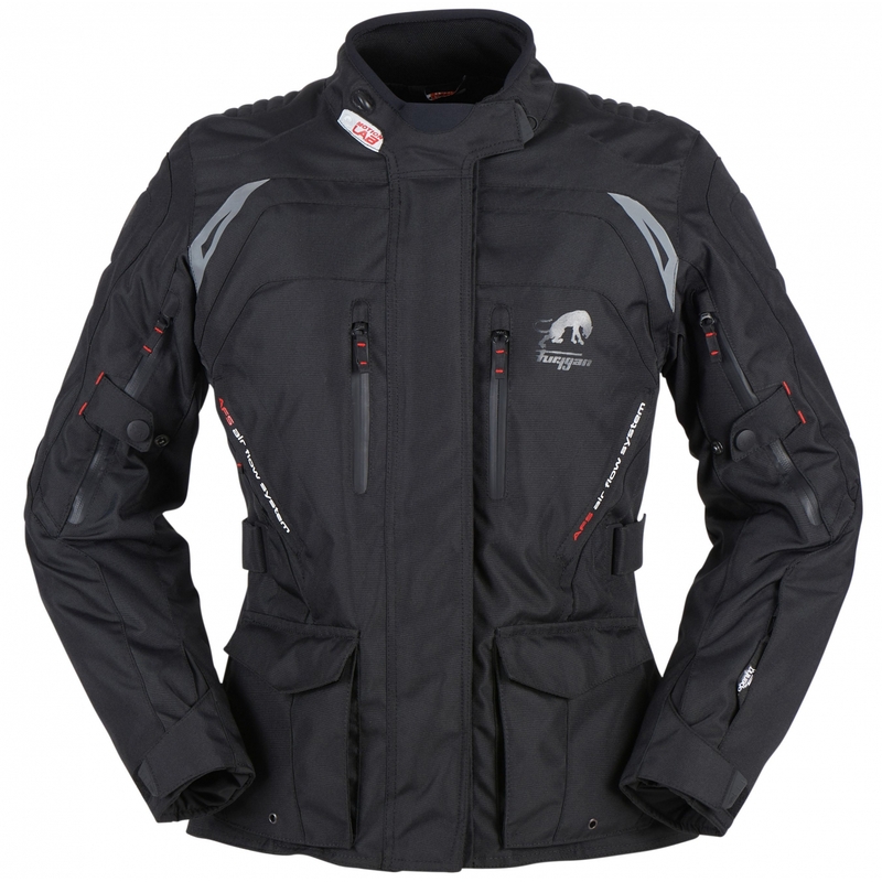 Furygan Apalaches Black Motorradjacke für Frauen