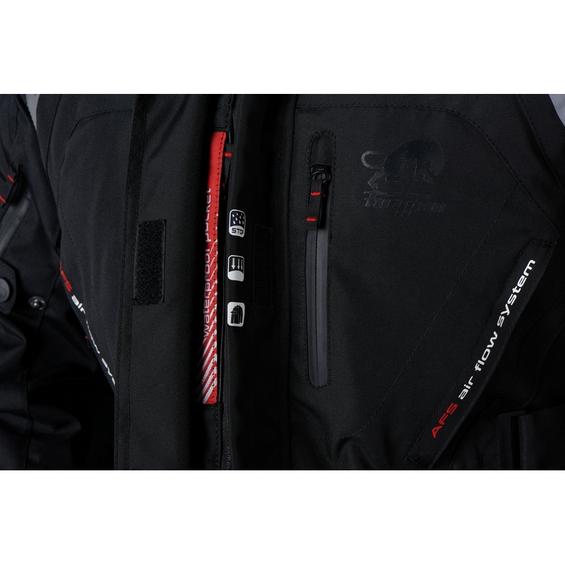 Furygan Apalaches Black Motorradjacke für Frauen