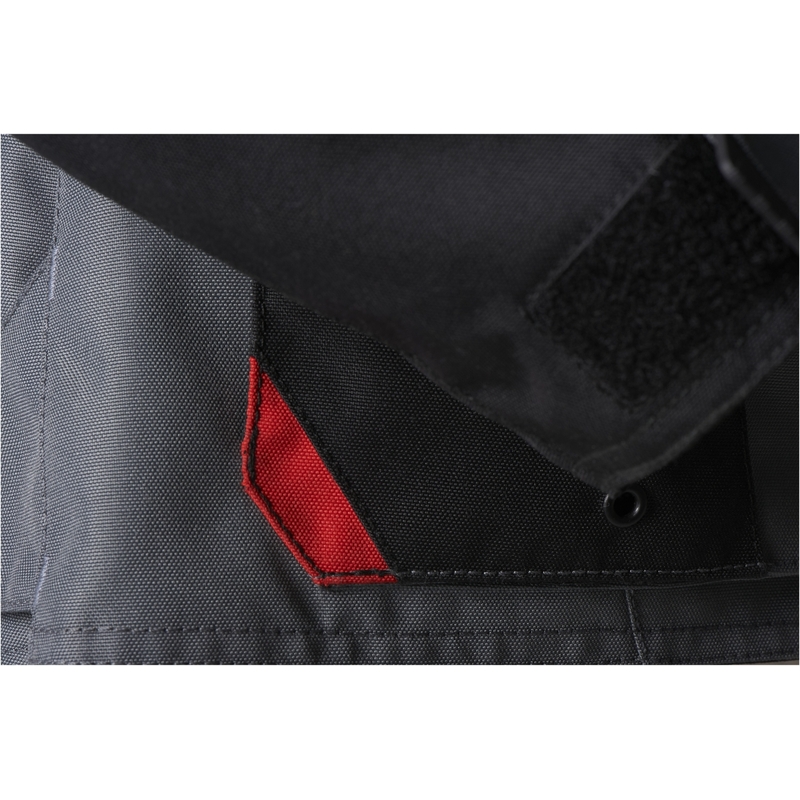 Damen Furygan Apalaches rot, weiß, schwarz und grau Motorradjacke