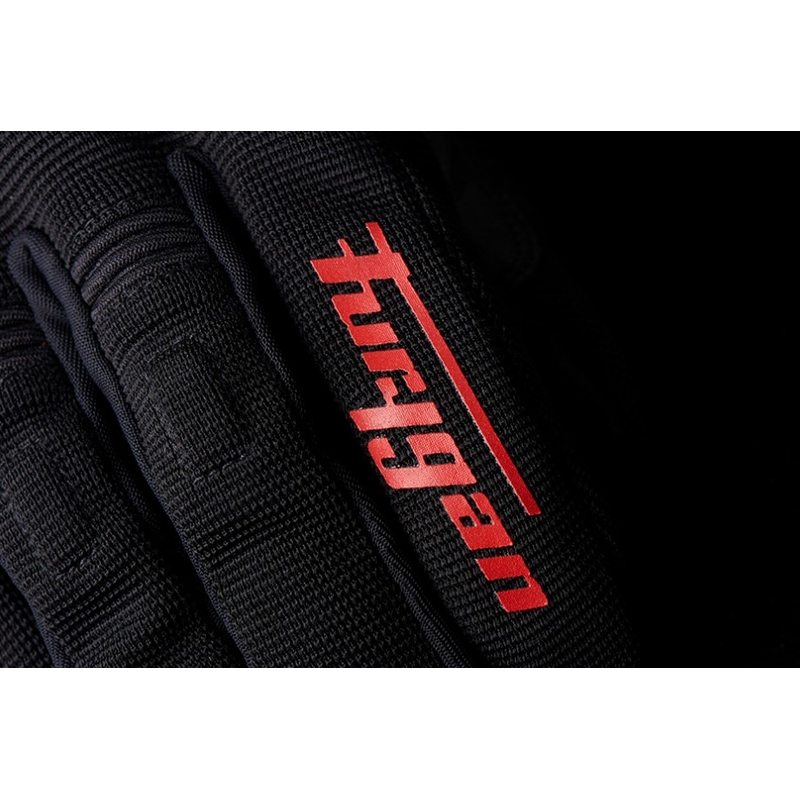 Motorradhandschuhe Furygan Jet D3O schwarz-rot