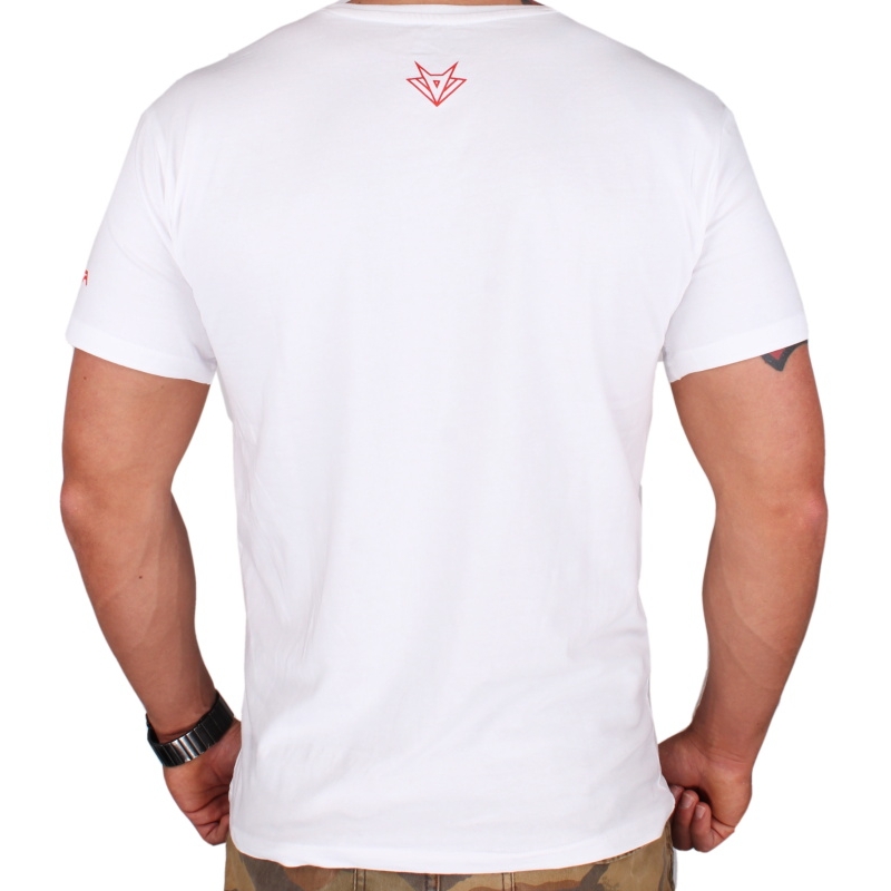 T-shirt RSA Ride Fast weiß Ausverkauf