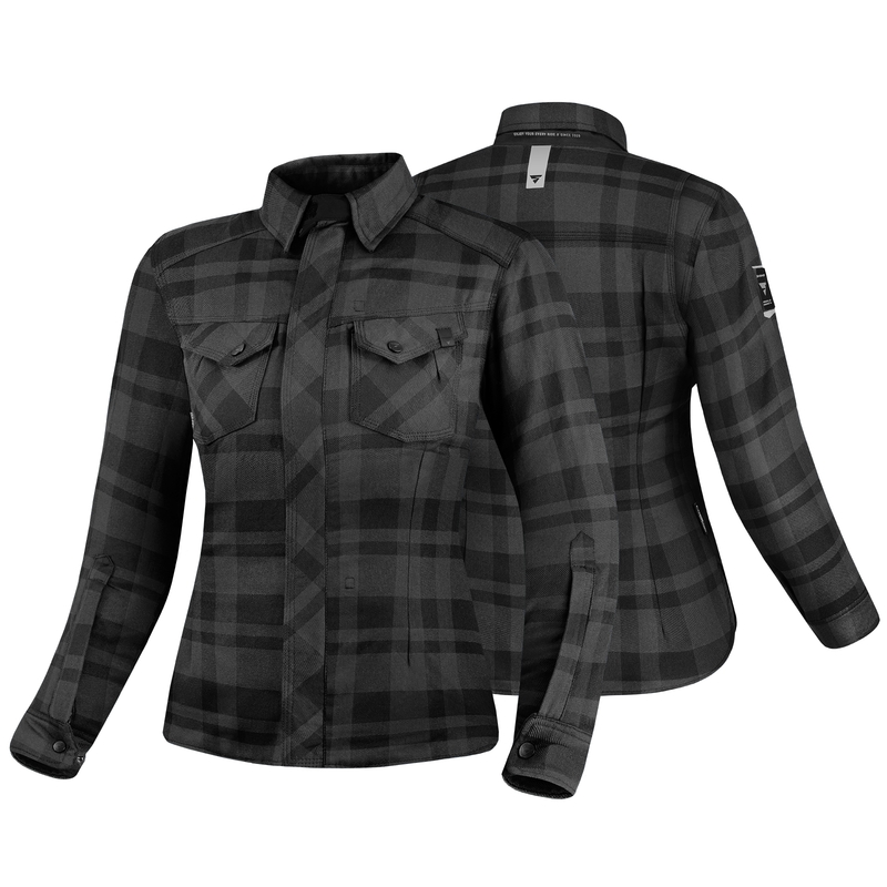 Shima Renegade 2 Damen-Motorrad-Shirt Schwarz