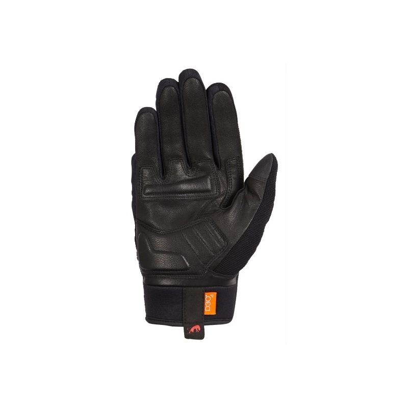 Damen Furygan Jet D3O Schwarz und Rot Motorradhandschuhe