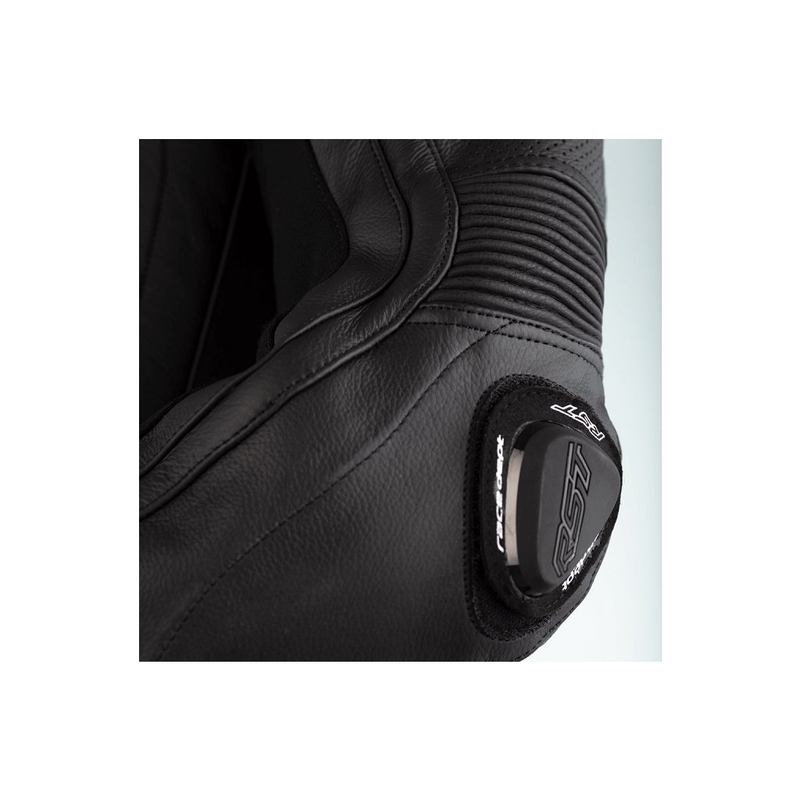 RST Pro Serie Airbag Einteiliger Motorradoverall Schwarz Ausverkauf