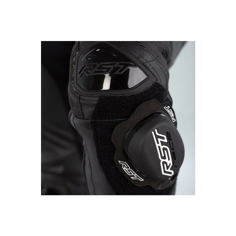 RST Pro Serie Airbag Einteiliger Motorradoverall Schwarz Ausverkauf